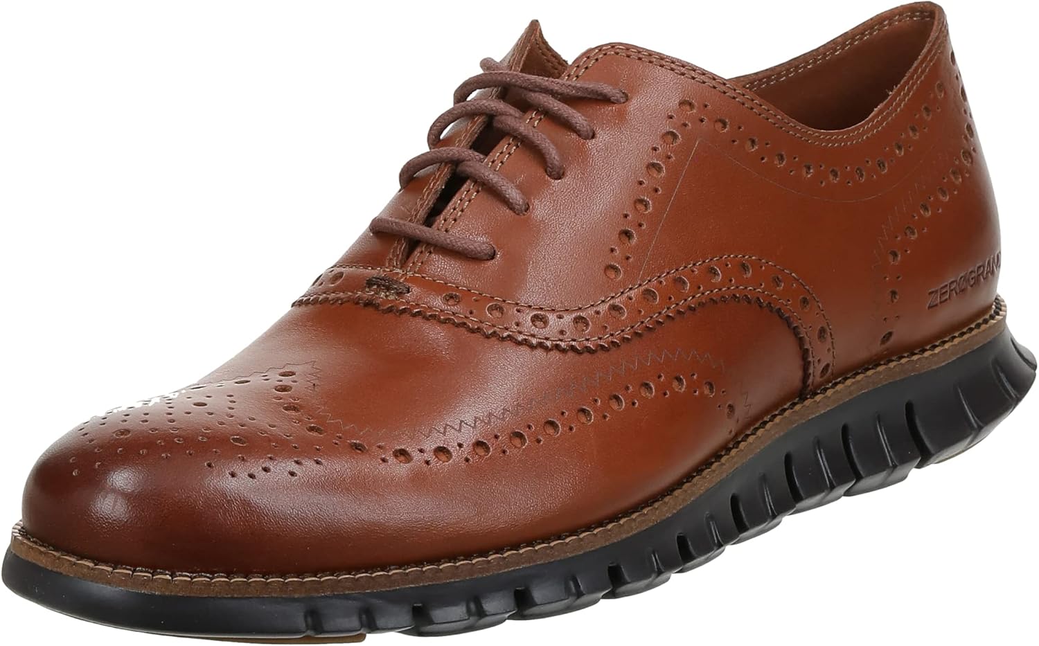 British Tan Leather Oxford Shoes M137