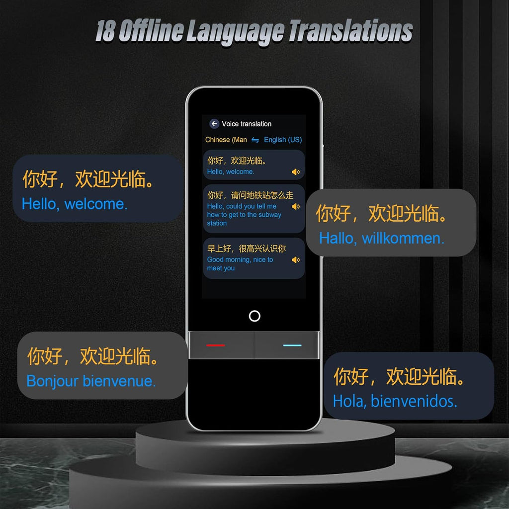 Portable Two-Way Instant Translator Device C443