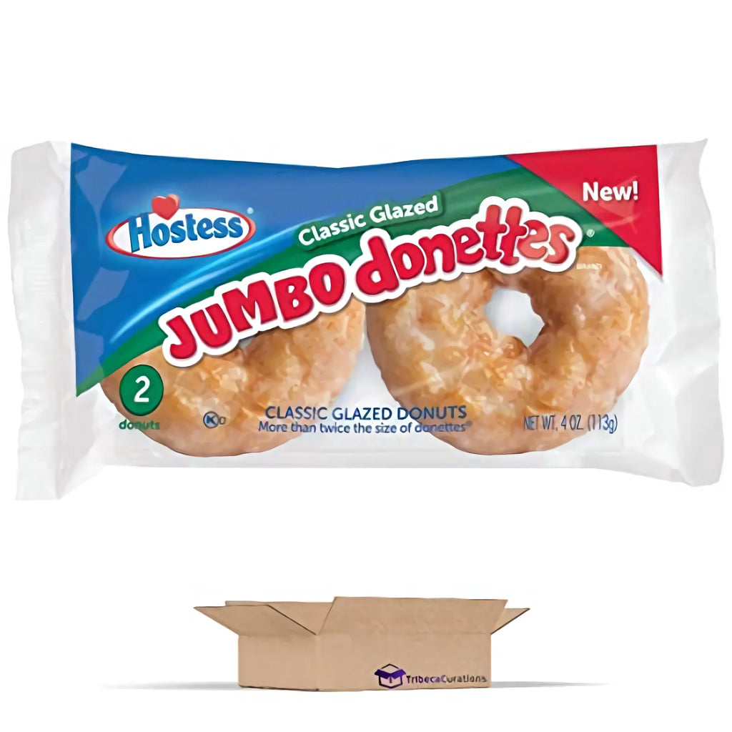 6 Count Box 4 Ounces Glazed Donuts H396