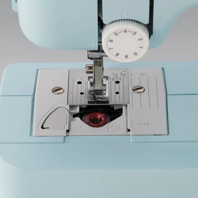 17-Stitch Portable Full-Size Sewing Machine, White R55034