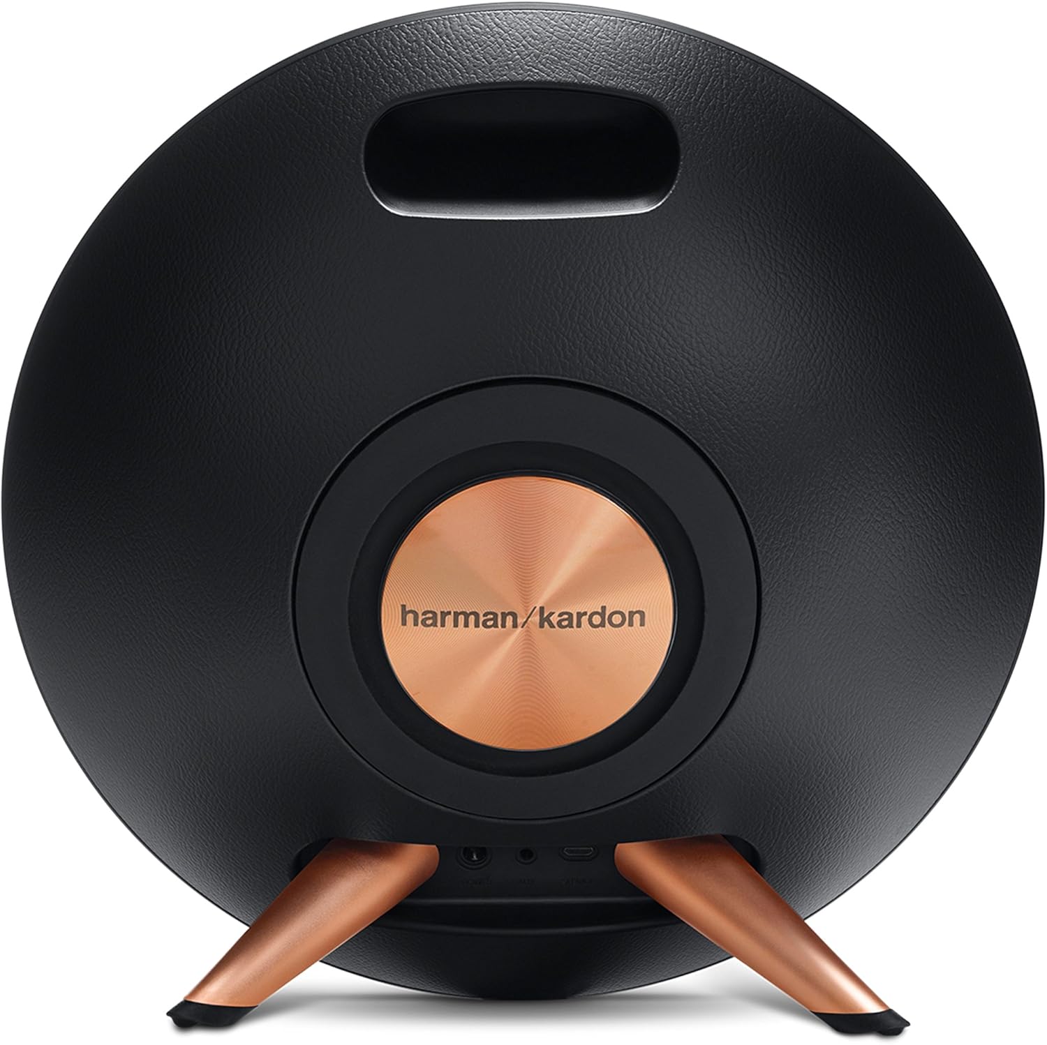 Black Wireless Speaker System with Rechargeable Battery and Built-in Microphone T219069