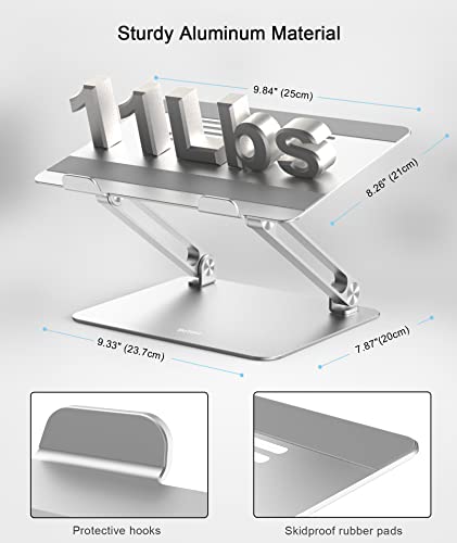 Adjustable Aluminum Laptop Stand W42498