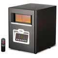 Black Infrared Quartz Heater with Remote Control X686