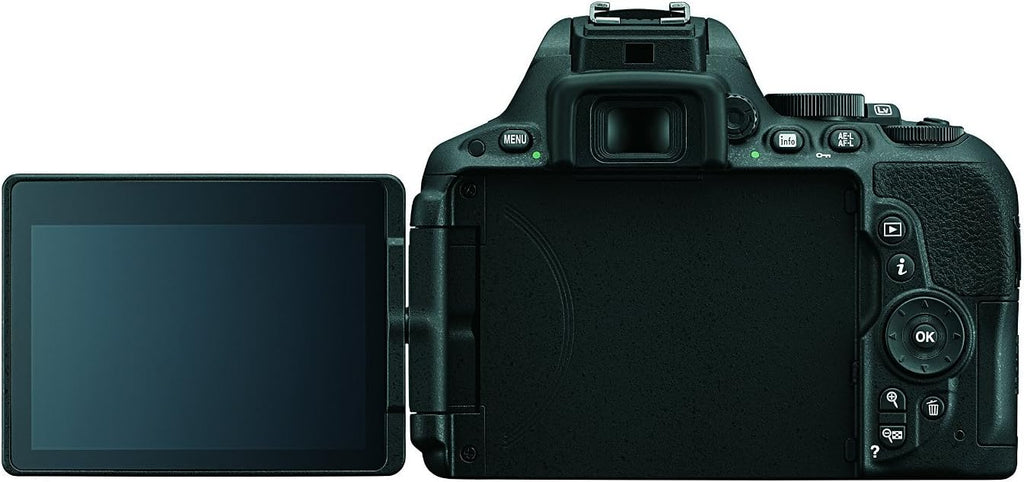 Black Digital SLR with 18-55mm Lens C889