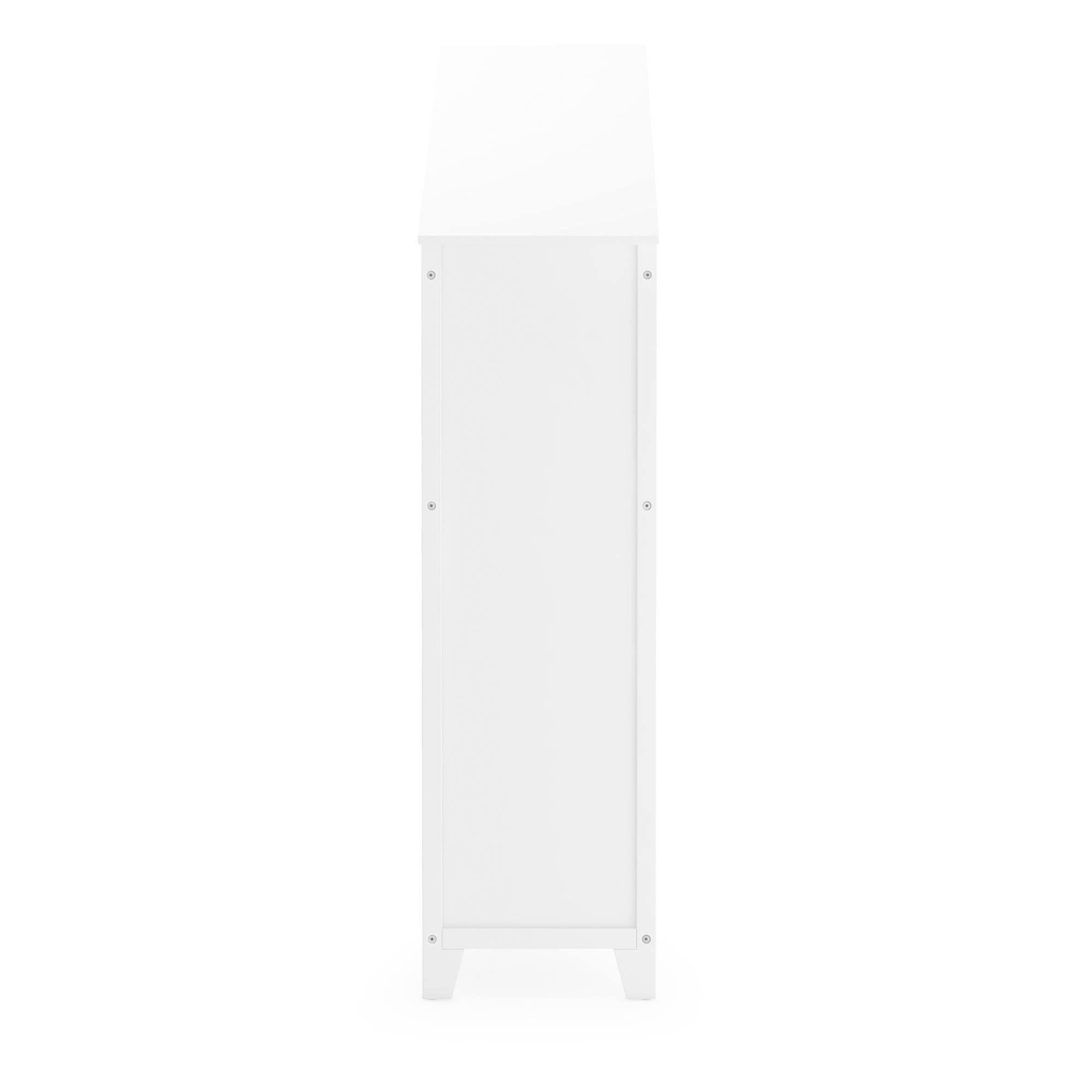 White Kids Dollhouse Bookcase P9193