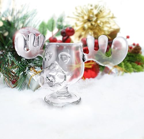 Acrylic Moose Cup 6 Ounce Clear A657