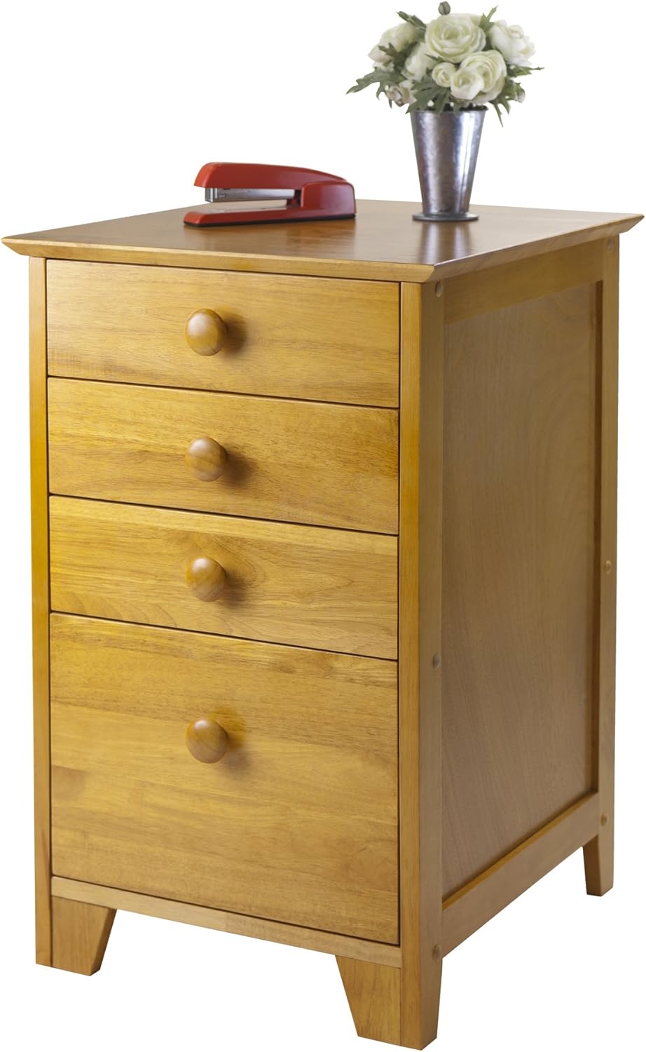 Honey Wood Filing Cabinet U30558