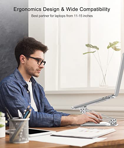 Adjustable Aluminum Laptop Stand W42498