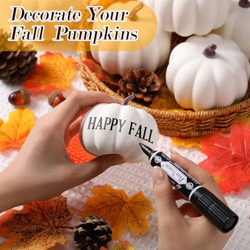 50 Pcs 3.15 Inch Orange Fall Artificial Foam Pumpkins I456296