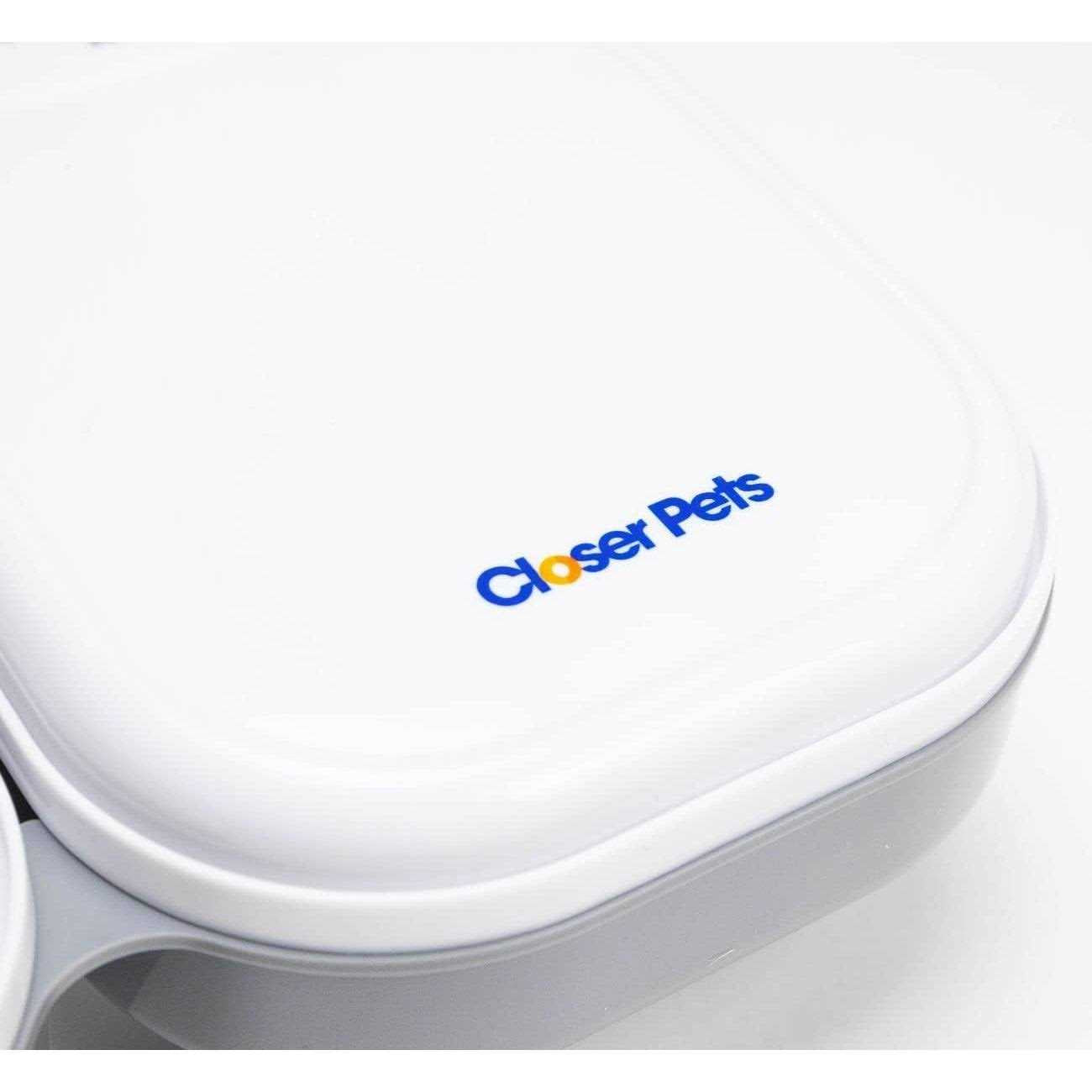 Automatic Pet Feeder with Stainless Steel Bowl Inserts C67640