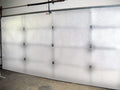 White Reflective Foam Core 2 Car Garage Door Insulation Kit 18FT x 8FT L7378