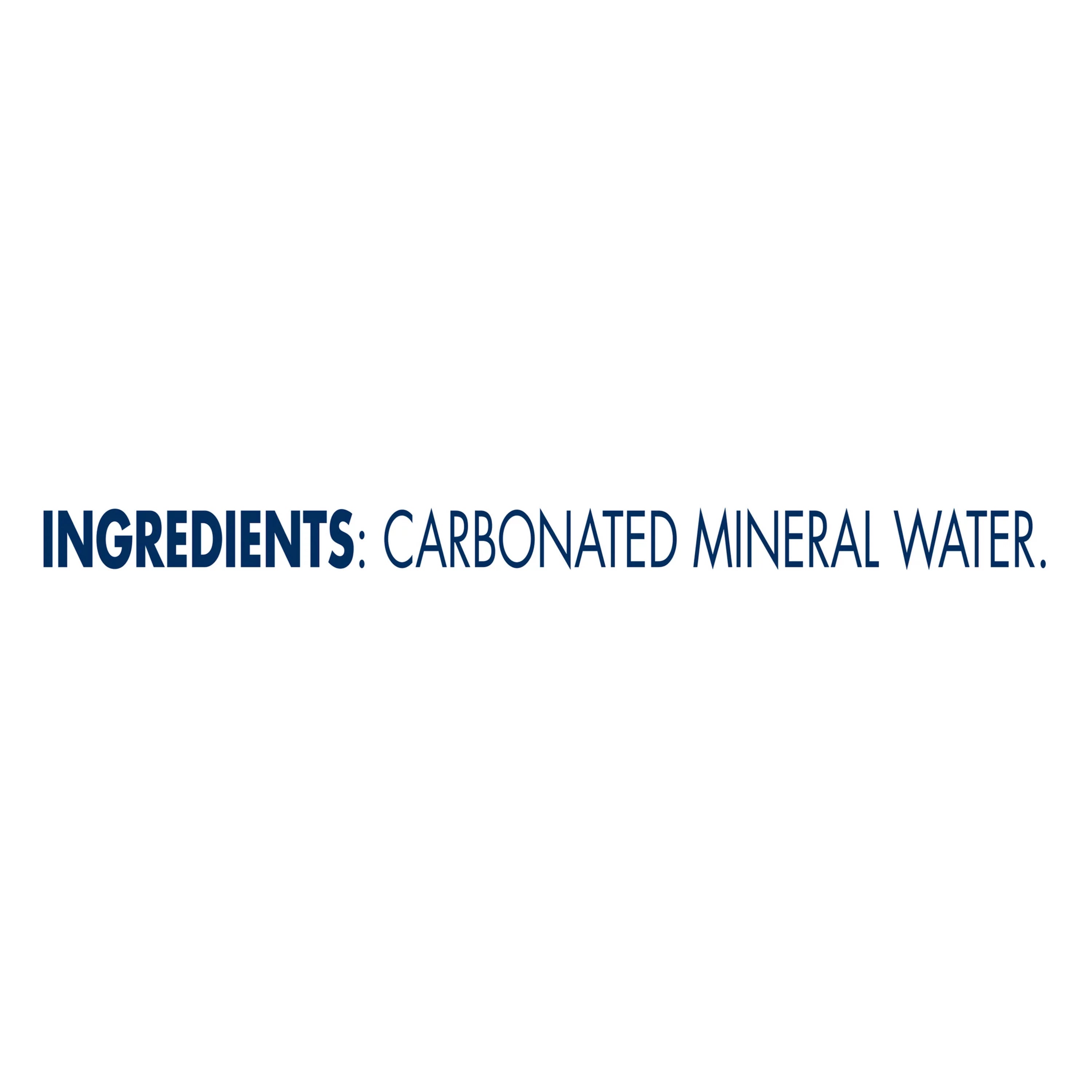 Sparkling Natural Mineral Water, 303.6 fl oz, 12 Pack Glass Bottles Q888744