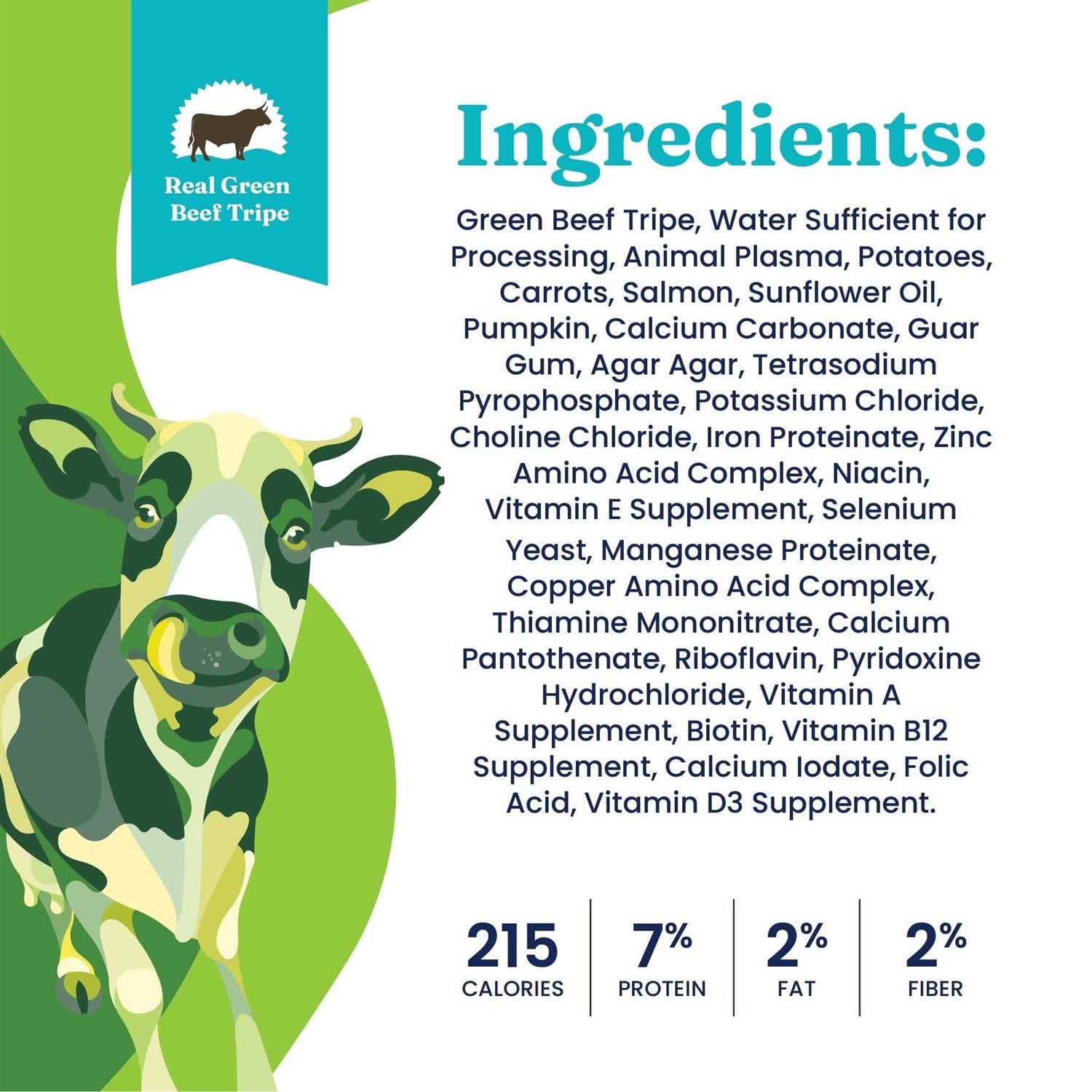 Green Cow Tripe Beef Free Dog Food A687