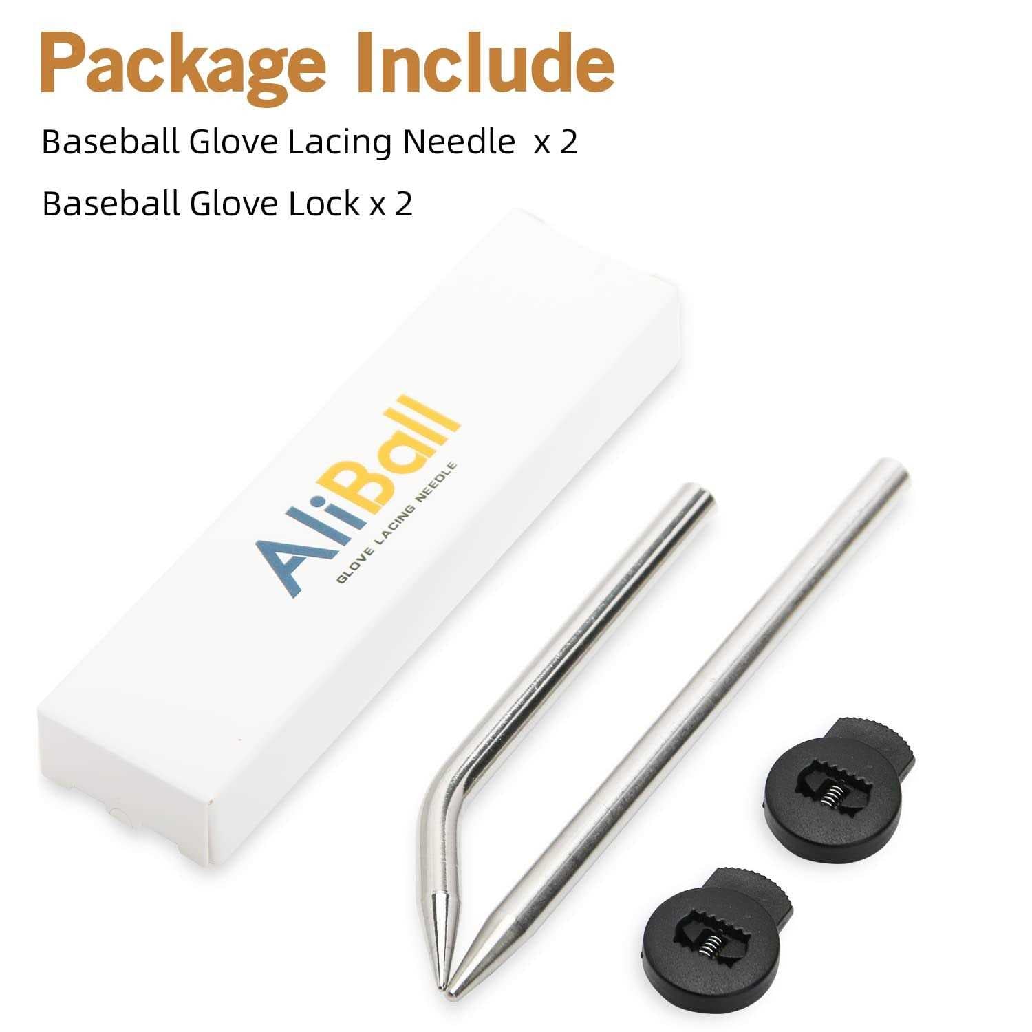 2 Glove Leather Lacing Needle with 2 Glove Locks D88405