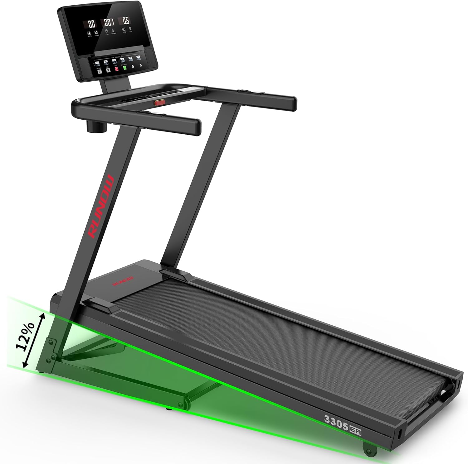 Folding Treadmill with Auto Incline G1249