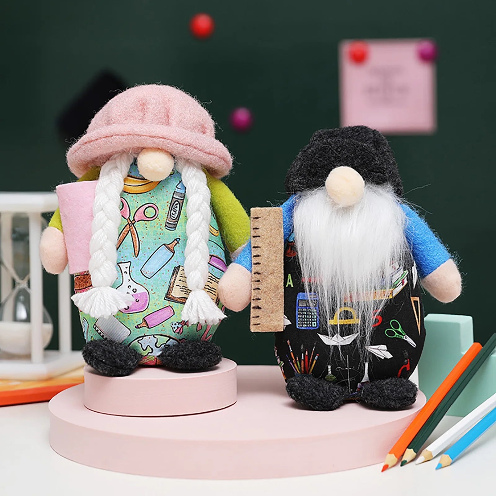 Doll Round Hat Doll Decorations R470765