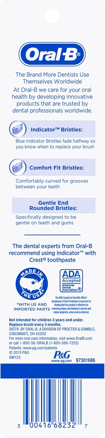 Soft Toothbrush, 4 Count D95164