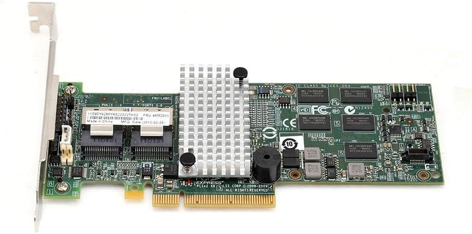 6 Gbps SAS/SATA RAID Controller Card Pack of 2 T689