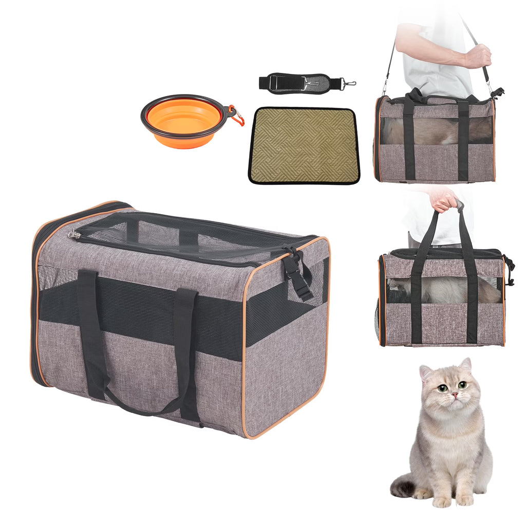 Gray Rolling Pet Vehicle S535