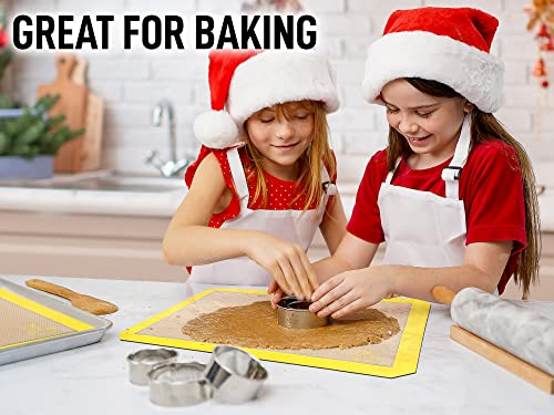 (2 Pack) Silicone Nonstick Baking Mat Q467