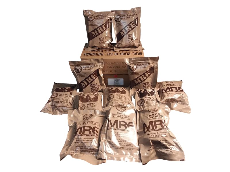 Variety Pack of 12 Freeze Dried MRE Kit F9467