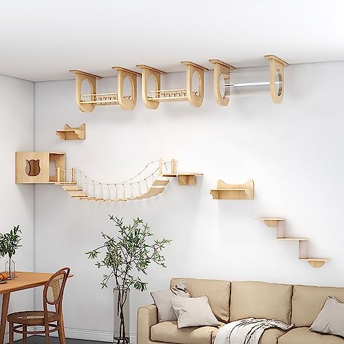 Solid Wood Cat Climbing Frame Set A5318