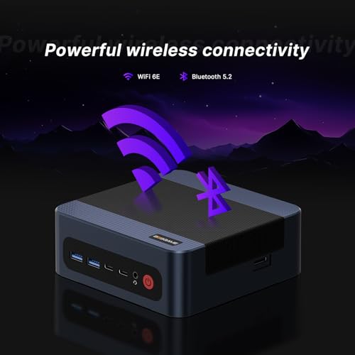 Mini PC, Ryzen 7 5825U, 32GB RAM 1TB SSD, Triple 4K Displays Desktop Computer H979402