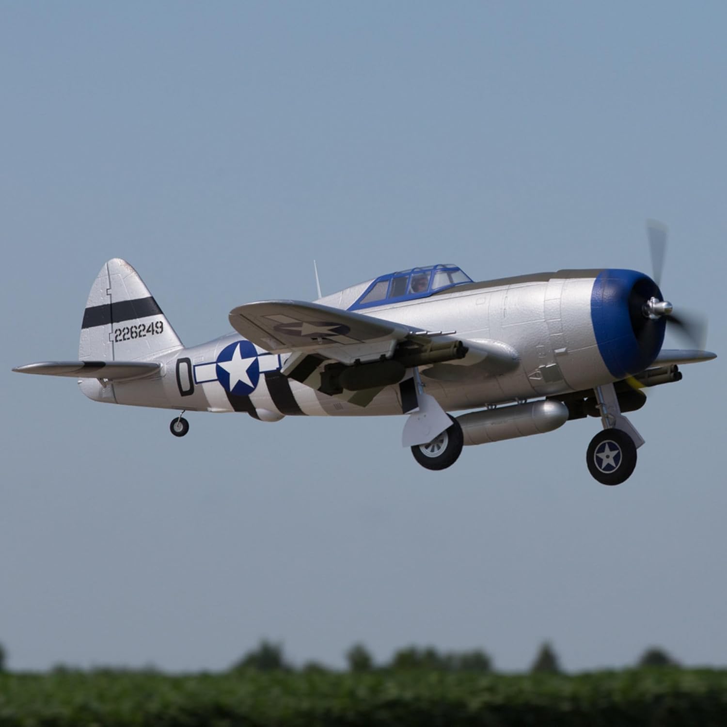 RC Airplane P-47 Razorback 1.2m BNF Basic Electric O737724