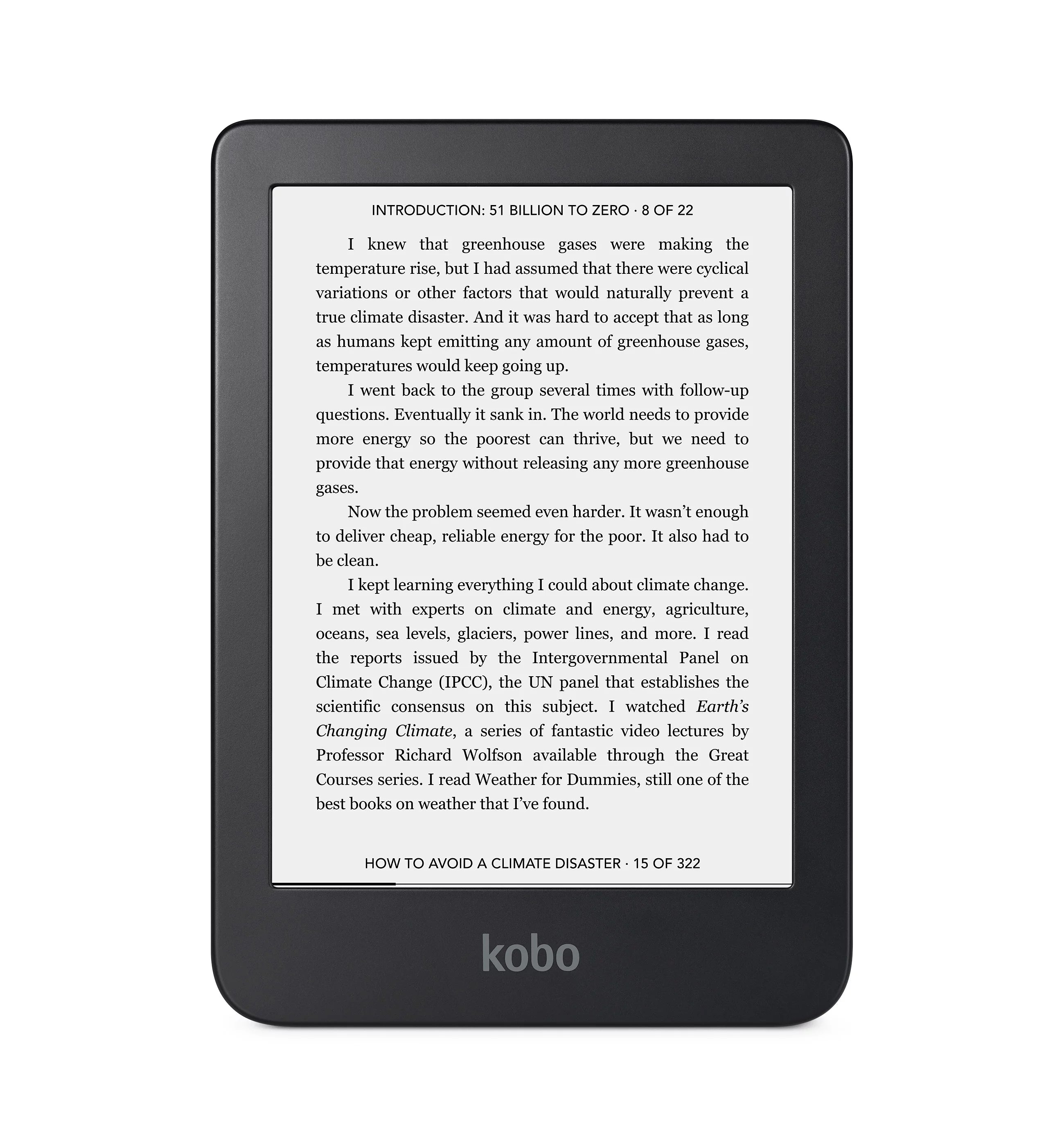 6" HD Carta E Ink Touchscreen eReader P229