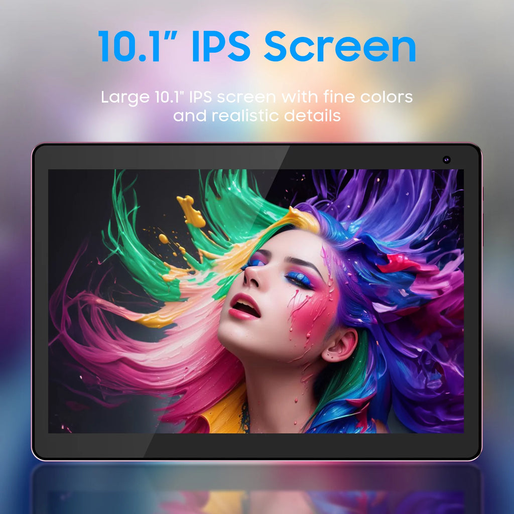 Pink 10 inch Android 12 Tablet with 32GB ROM Y331809