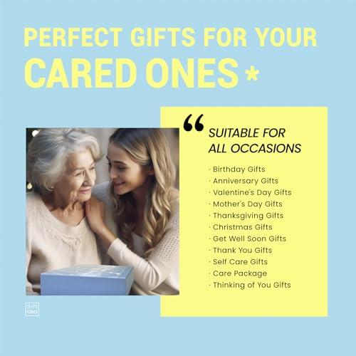 5 Pcs Ocean Scented Bath Gift Set with Candle Body Butter Hand Cream Bath Bomb S8833
