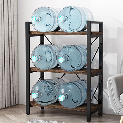 4 Tier Rustic Solid Wood Metal Bookshelf X16184
