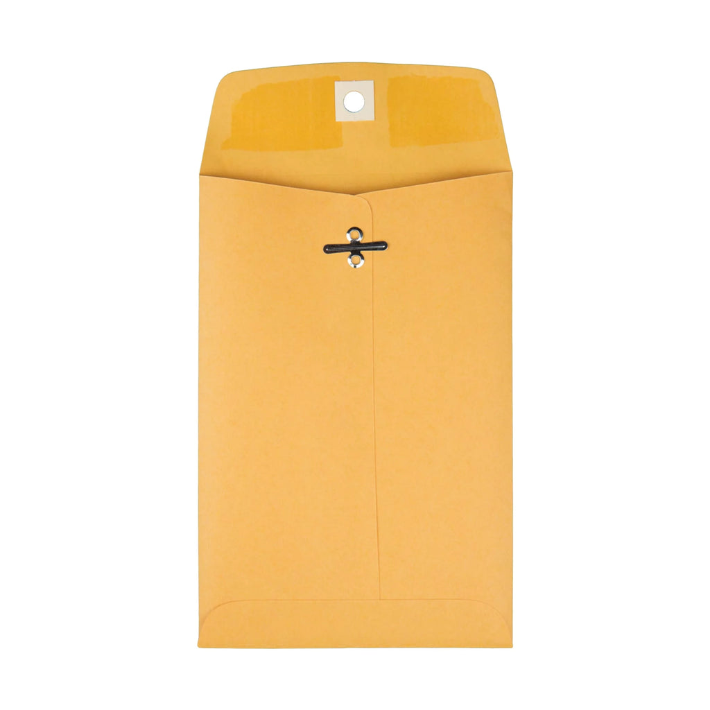 Brown Clasp Envelopes, 6 1/2" x 9 1/2", Box Of 100 I503976
