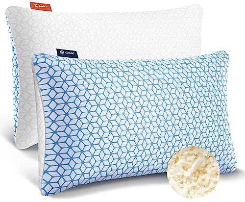 King Size Set of 2 Shredded Memory Foam Pillows R79518