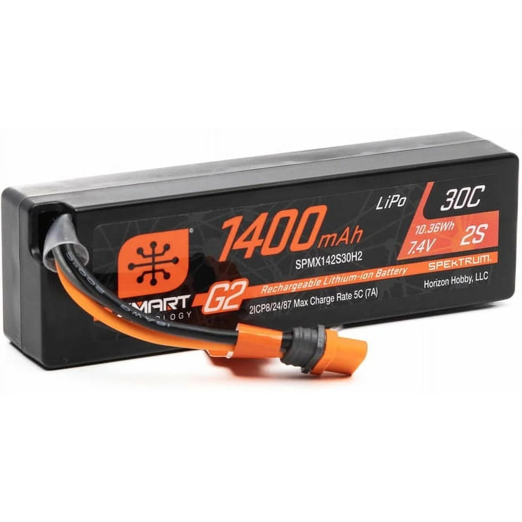 1400mAh 2S 7.4V 30C LiPo IC2 Connector Y55870
