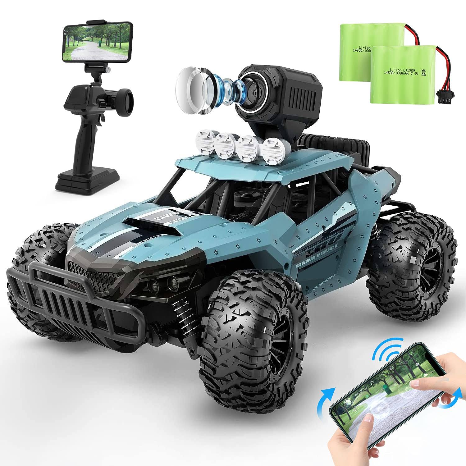 1/16 Scale Remote Control Car with 720p HD FPV Camera X5875