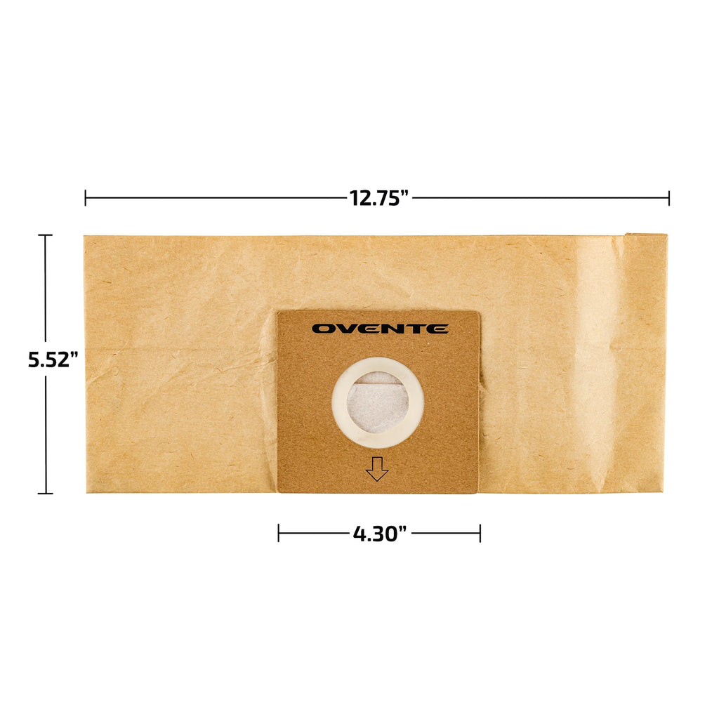 8-Pack Disposable Dust Bag Replacement for Canister Vacuum Cleaner Q895