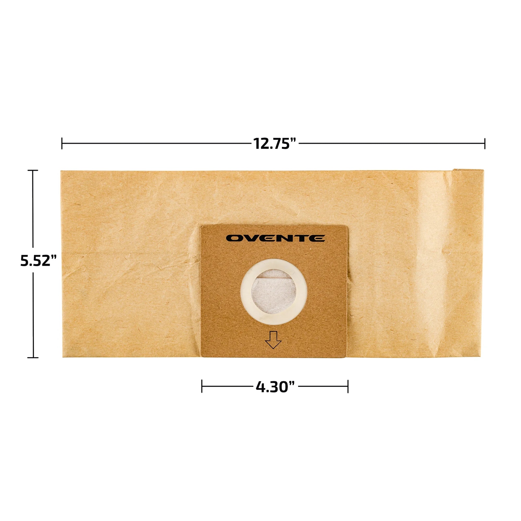 8-Pack Disposable Dust Bag Replacement for Canister Vacuum Cleaner Q895