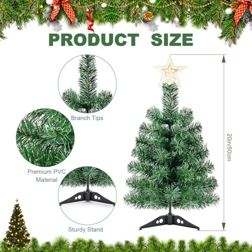 20 Inch Table Top Christmas Tree with LED Lights B902