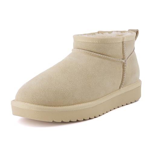 Women's Genuine Suede Pull On Boot with Memory Foam A840