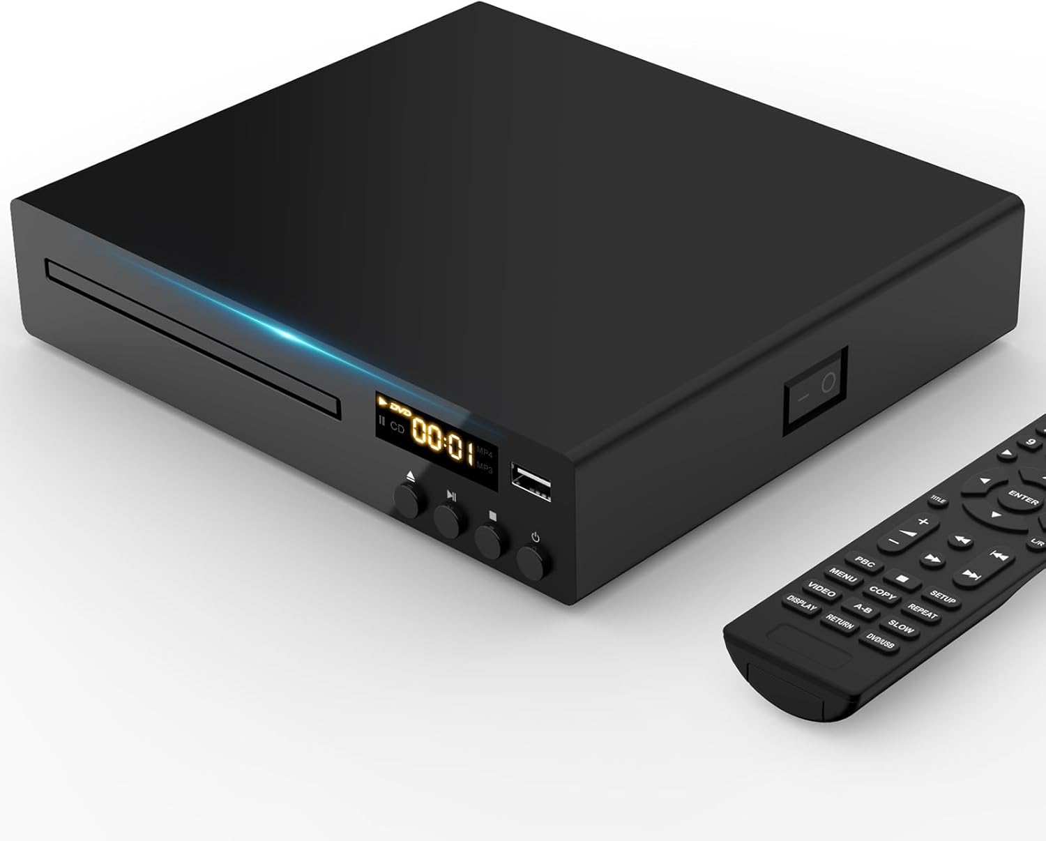 Compact DVD Player with USB Input and HDMI/RCA Output V960