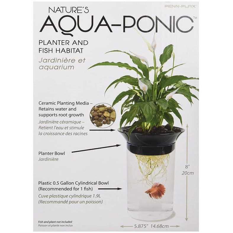 Nature's Aqua-Ponic Planter & Fish Habitat I7212
