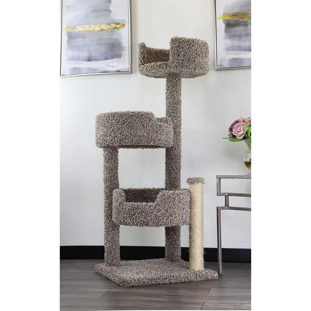 Real Wood and Carpeted Cat Tree B397047