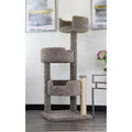 Real Wood and Carpeted Cat Tree B397047