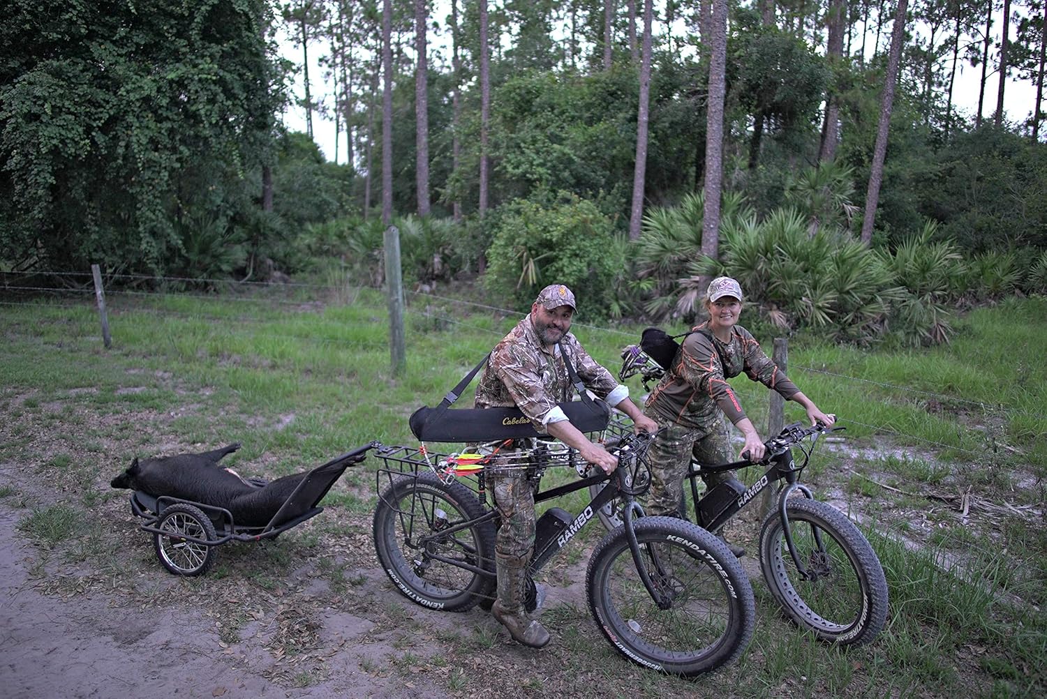 Black Aluminum Bike Hand Cart Q572