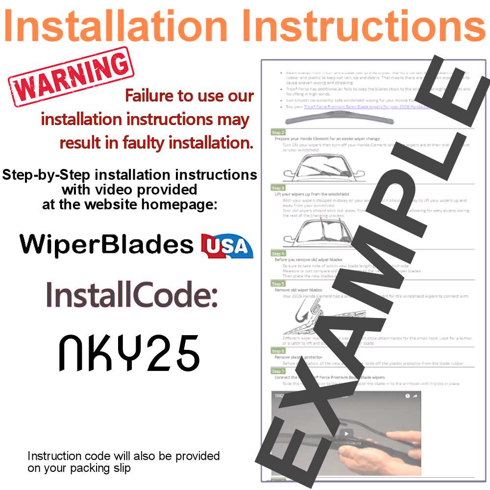 Beam Wipers (Set of 2) M910