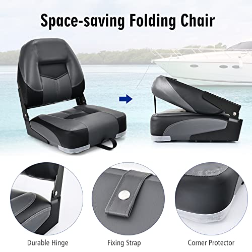 Folding High Back Boat Seats with Stainless Steel Screw N28159