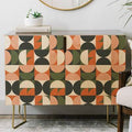 Mid Century Geometric Credenza K829499