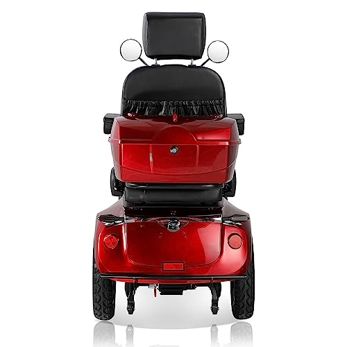 Heavy Duty 4-Wheels Mobility Scooter 800W Red O3129
