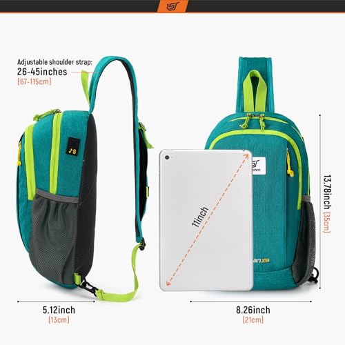 Lightweight Sling Backpack with RFID Pocket Crossbody Bag H1631